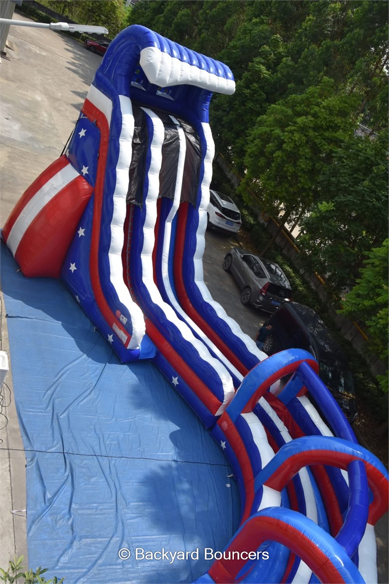 27’ Dual Lane Patriot - Inflatables and Event Rentals in WestLake, Lake ...