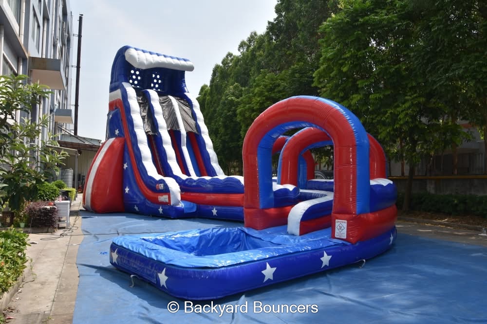 27’ Dual Lane Patriot - Inflatables and Event Rentals in WestLake, Lake ...