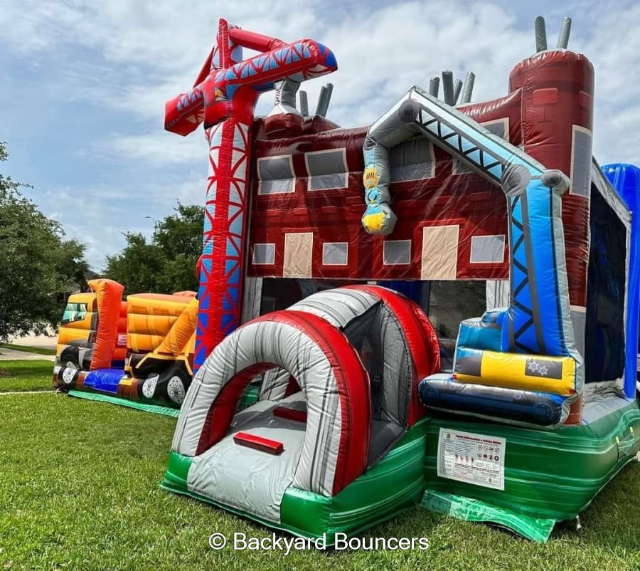 Construction Zone Best Inflatables and Event Rentals service in